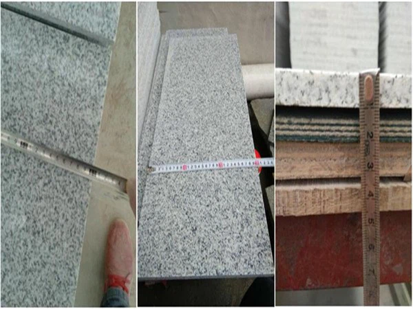 dark grey granite paving slabs  inspection