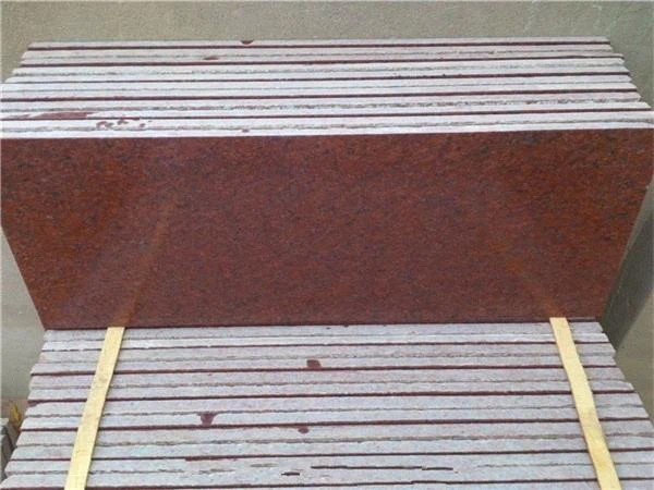 ruby red granite slabs tiles india red granite