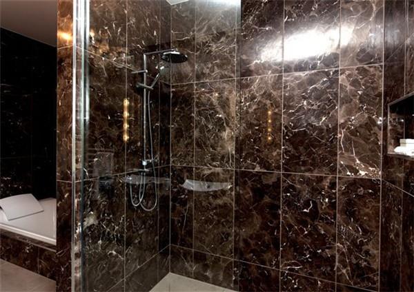 emperador dark polished marble tile  for wall