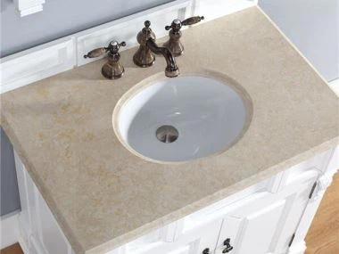 Beige Marmor-Arbeitsplatten