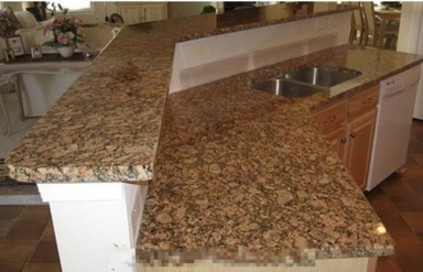 Giallo Fiorito Granit-Arbeitsplatten