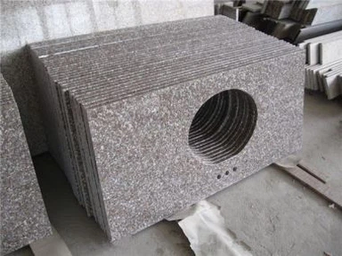 Teebraune Granit-Arbeitsplatte