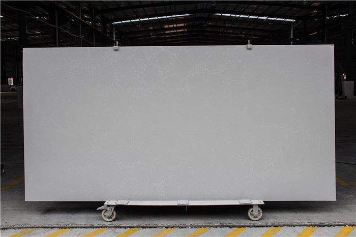 white and grey quartz countertops slab