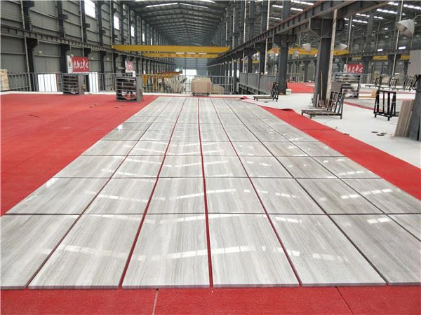 Wooden White Marble Tile