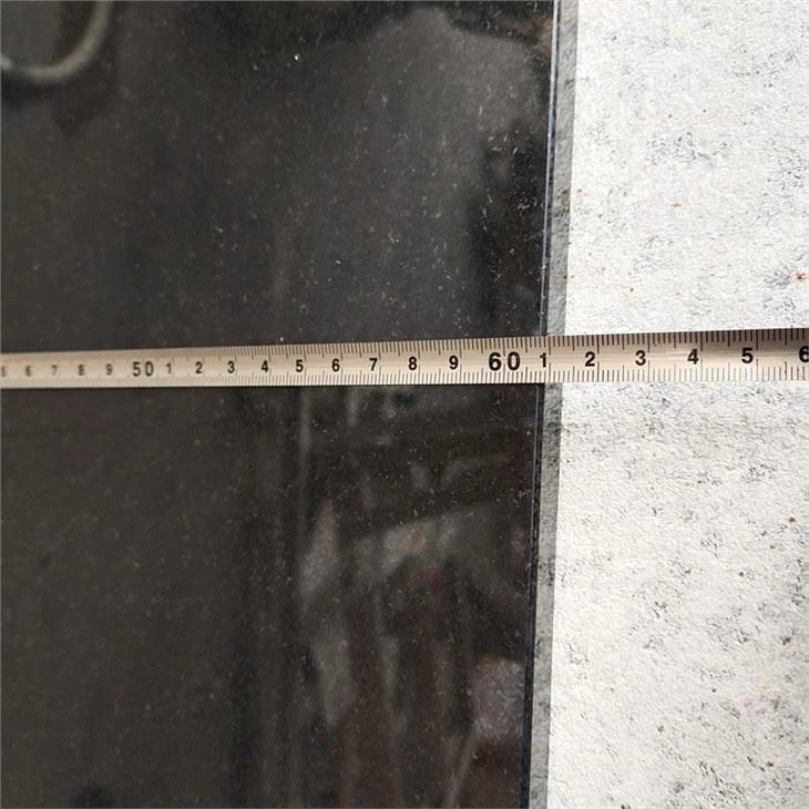 Black Polished Granite Floor Tiles