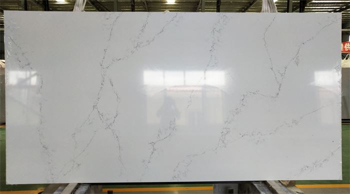 white quartz solid surface for kitchen