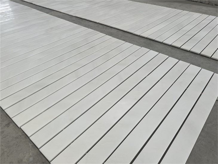Royal Satin White Marble Tile