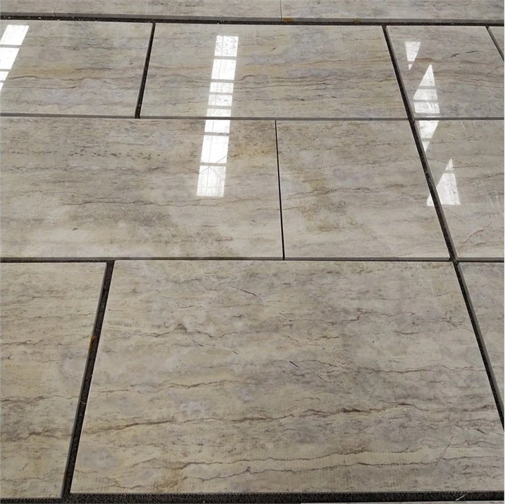 Elegante graue Marmorfliesen