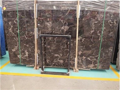 Schokoladenbraune Marmorplatten