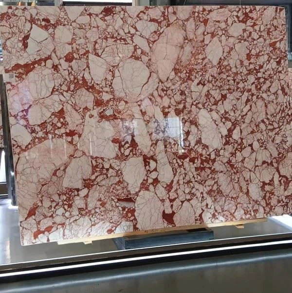 Calacatta Vagli Rosato marble bathroom