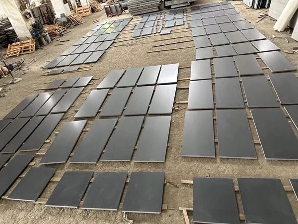 Mongolischer schwarzer Basalt