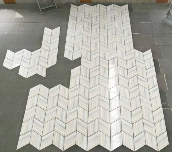 Palissandro White Marble Tiles