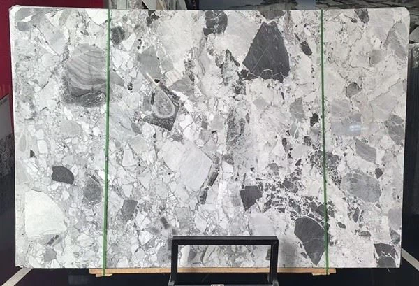 Panda Grey Marble slabs
