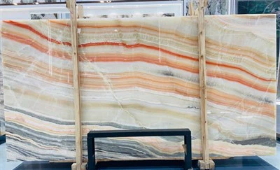 Regenbogen Onyx Platte
