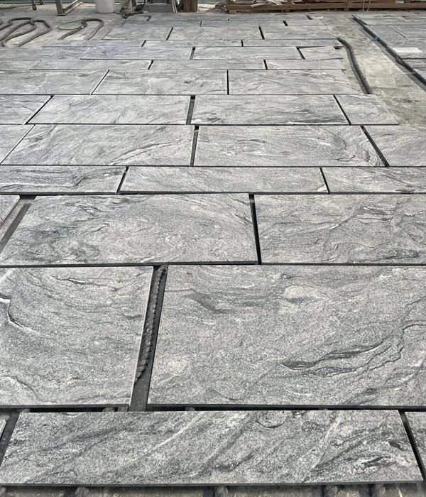 Wisconsin White granite tiles